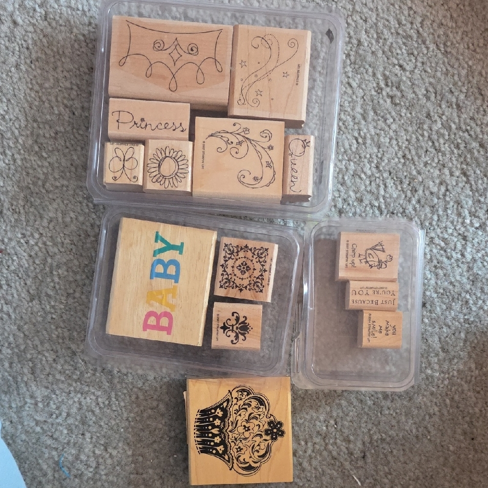 Decorative Wooden Stamp Set Stampin' Up!